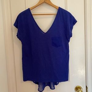 Medium high low pocket shirt